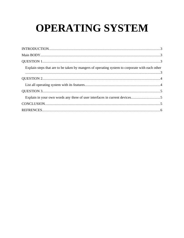 Operating System: Introduction, Features, User Interfaces_1
