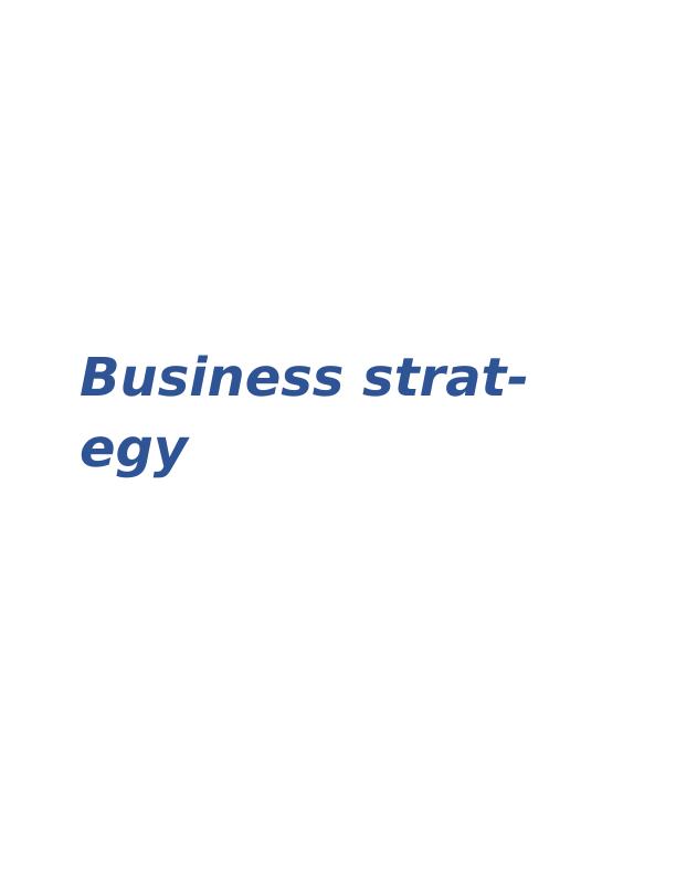 Business Strategy: Analysis of External and Internal Factors for British Airways_1
