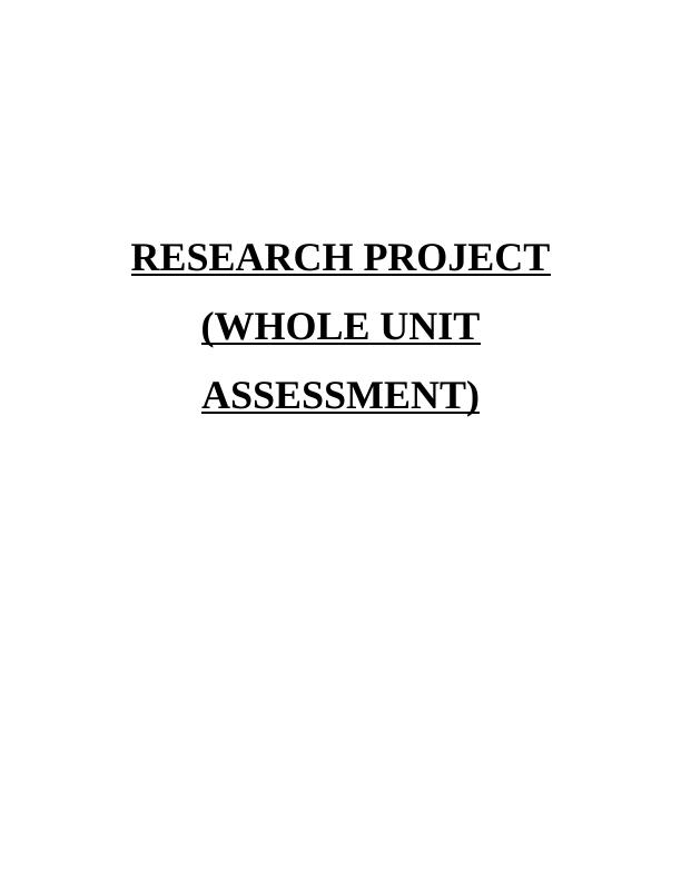 Dementia Policy and Government Support: A Research Project_1
