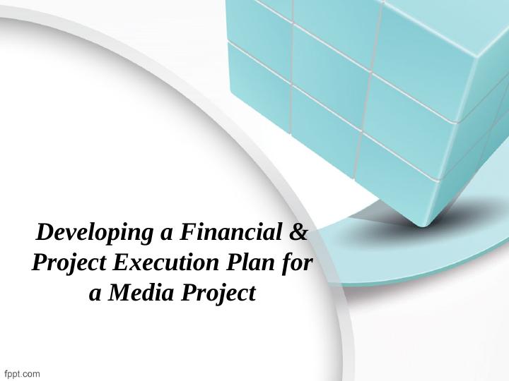 Developing a Financial & Project Execution Plan for a Media Project_1