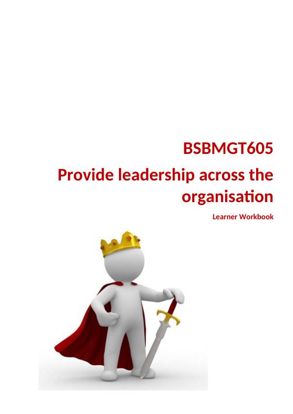 BSBMGT605 Provide Leadership Editing and Proof Reading_1