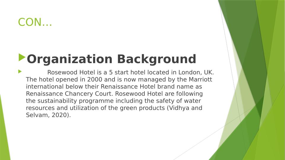 Impact of Covid-19 on Sustainable Operation and Management Strategies: A Study on Rosewood Hotel, London_6