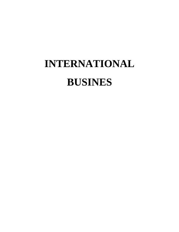 International Business - Bonia corporation_1