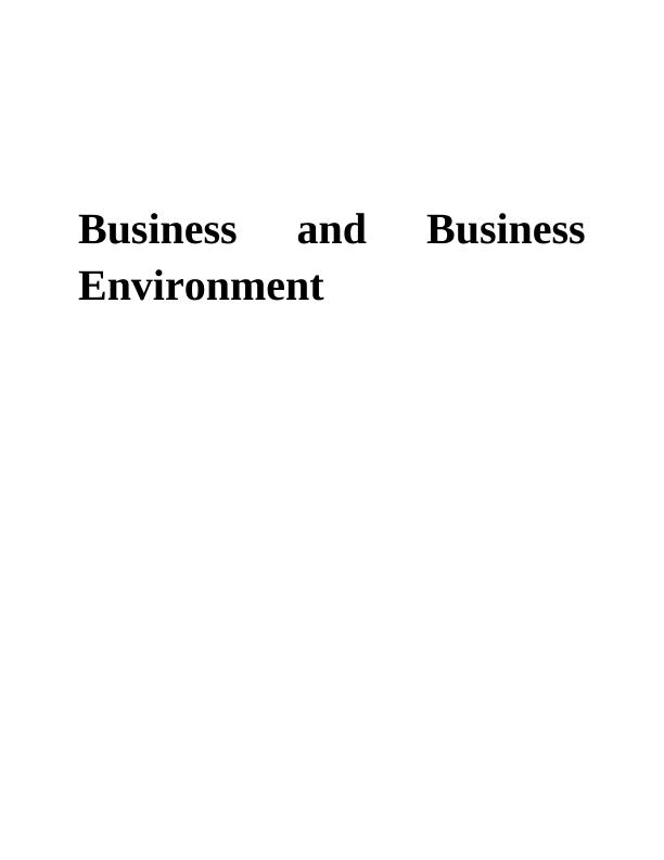 Business and Business Environment Scope_1