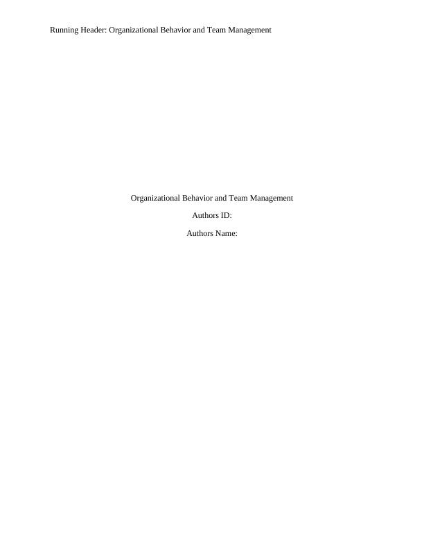 PROJ6006	Organizational Behavior and People Management_1
