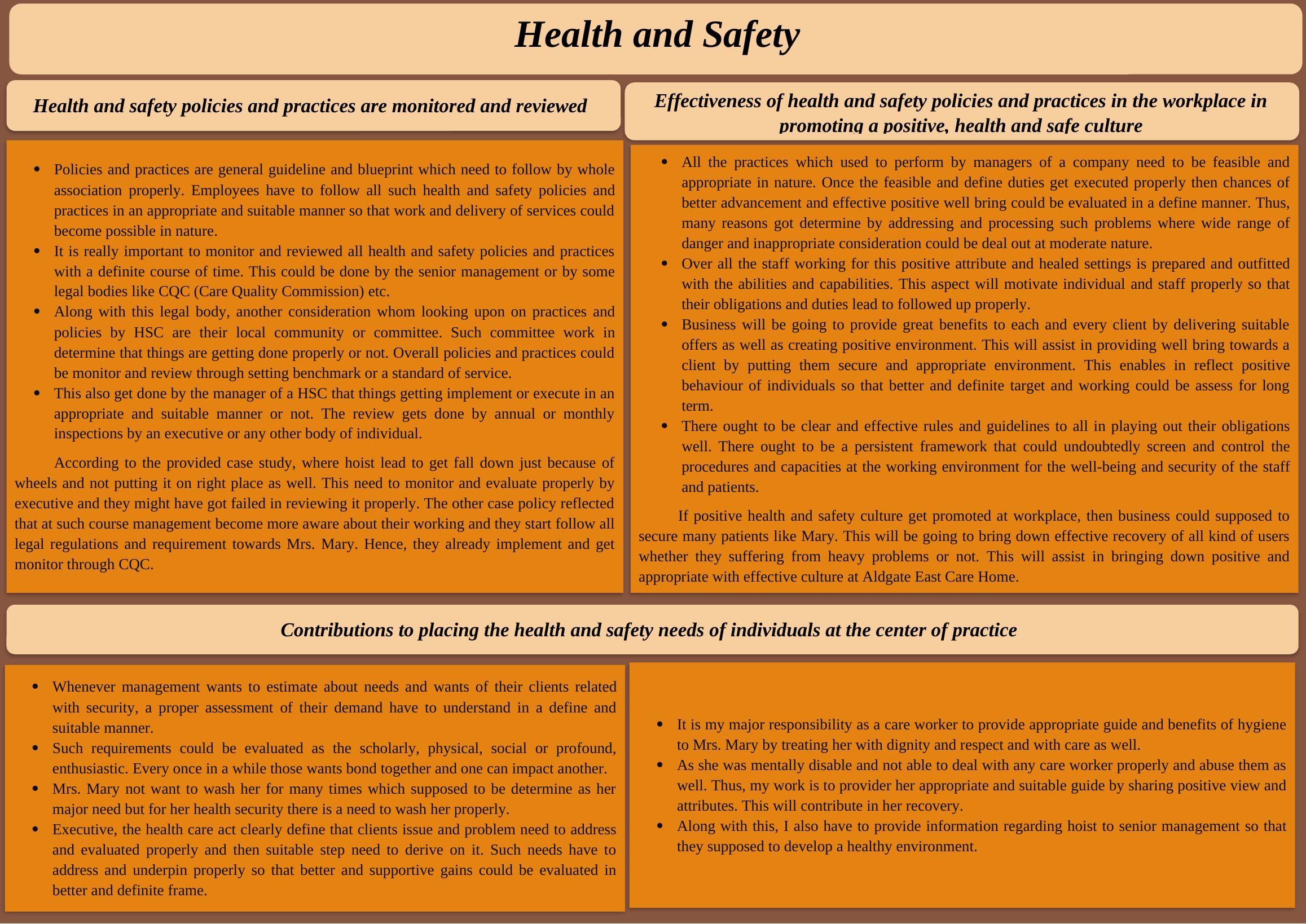 case study health policies