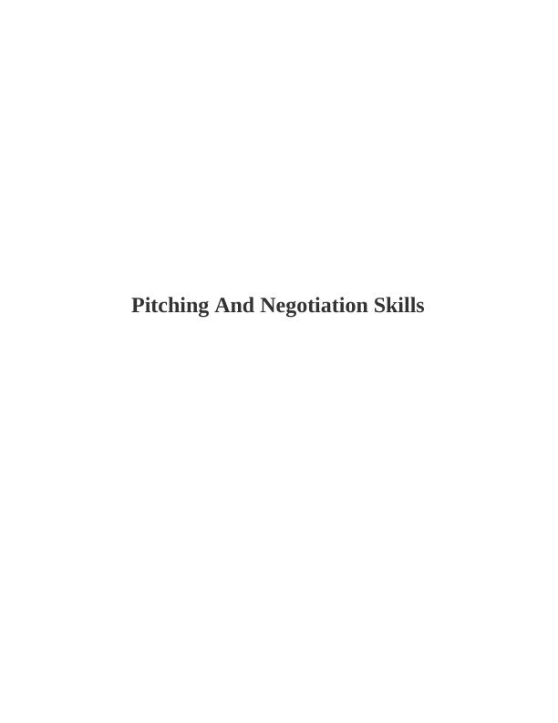 Pitching And Negotiation Skills- PDF_1