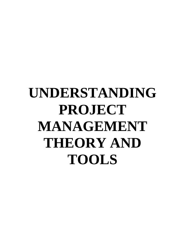 project management theory essay