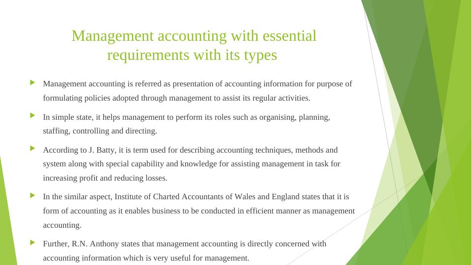 Management Accounting with Essential Requirements and Types_2
