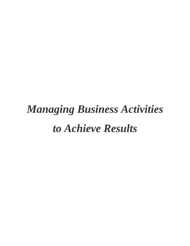 Report on Significance of Business Processes_1