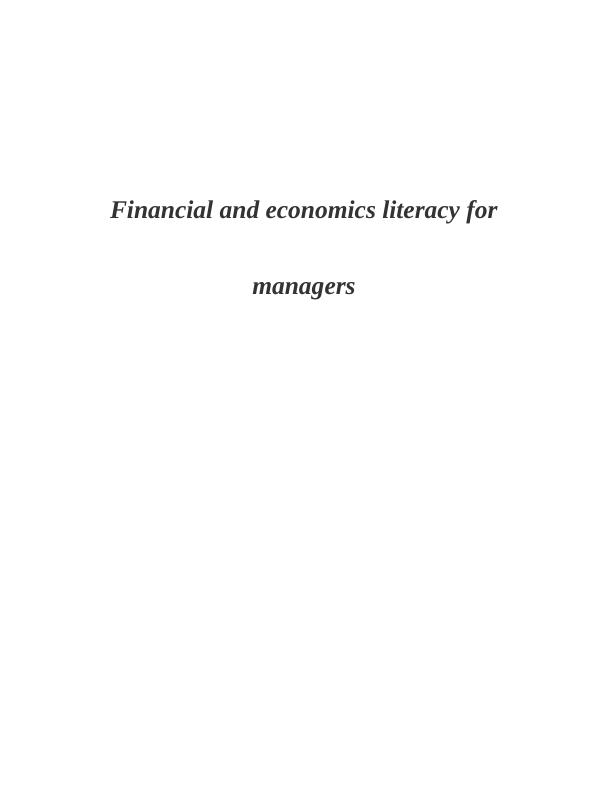 Macro-economics literacy for managers_1