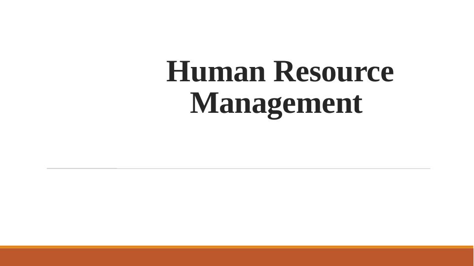 Role and Purpose of Human Resource Management in a Service Industry_1