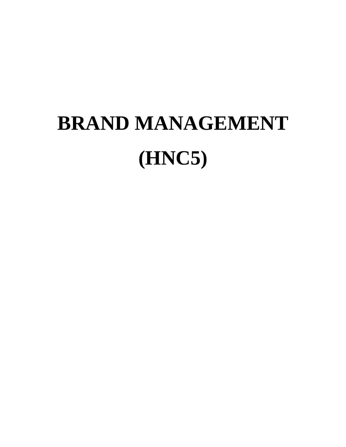 Brand Management Assignment - Toyota_1