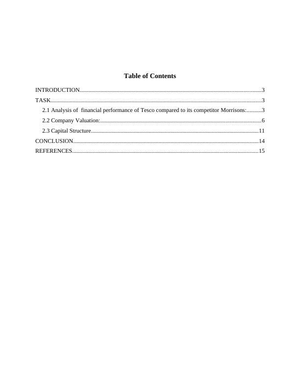 (PDF) Financial Performance Analysis Assignment_2