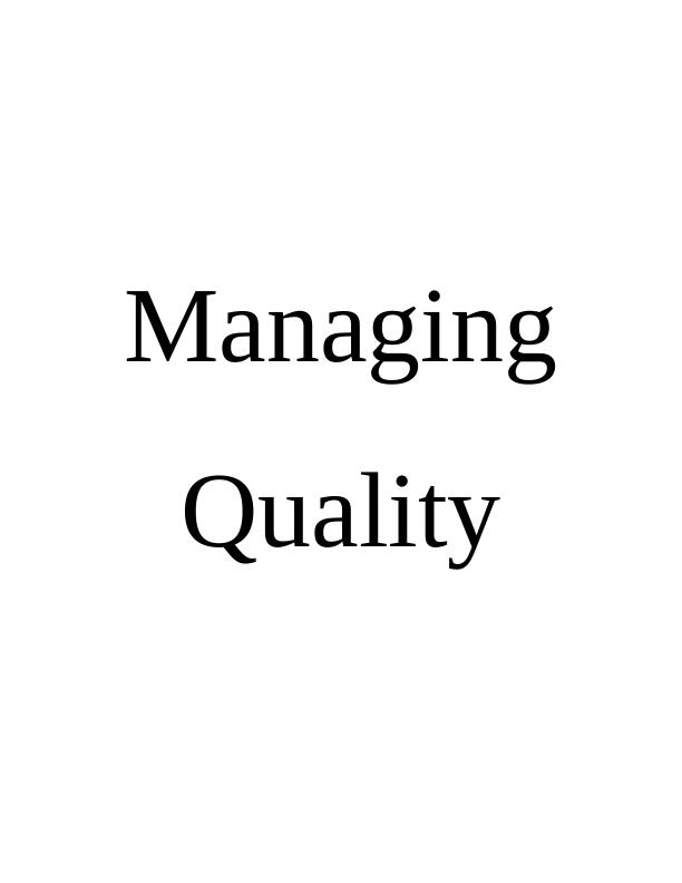 Quality Management in HSC Assignment_1