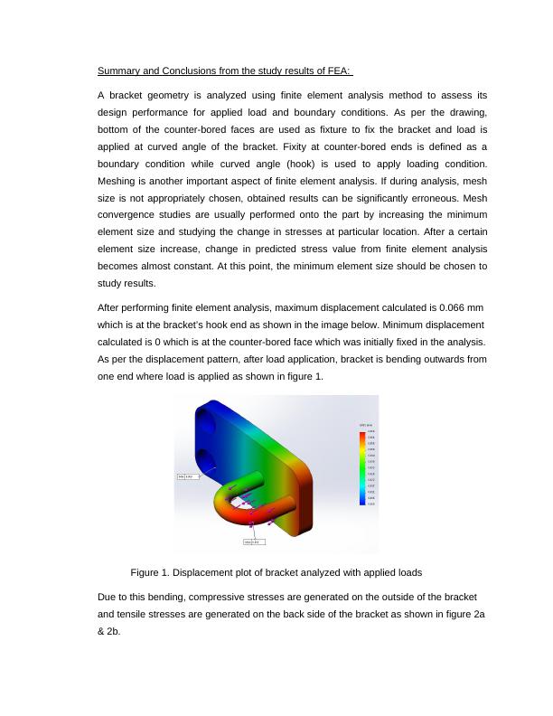 FEA Analysis of Bracket Design: Material Properties and Design Improvements_3