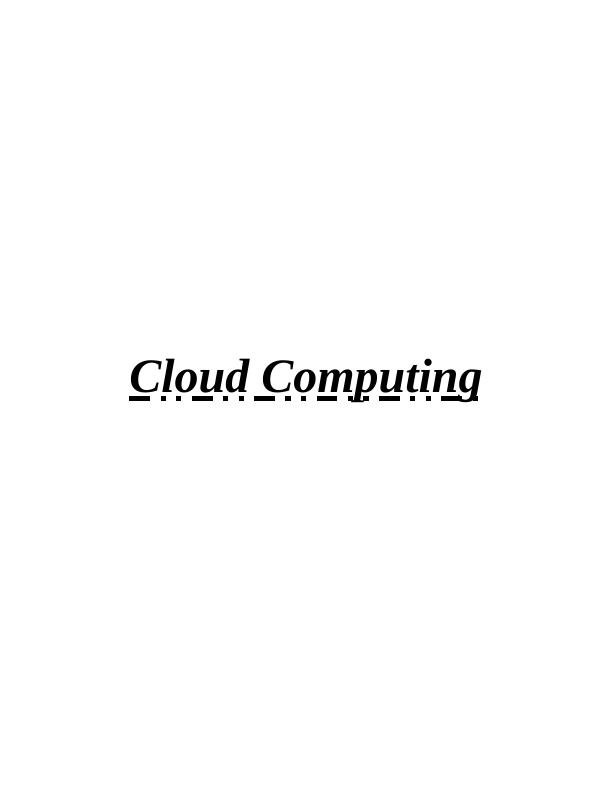Cloud Computing: History, Problem, Solution, and Deployment Models_1