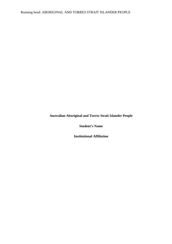 Aboriginal and Torres Strait Islander People_1