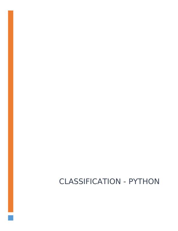 Classification - Python_1