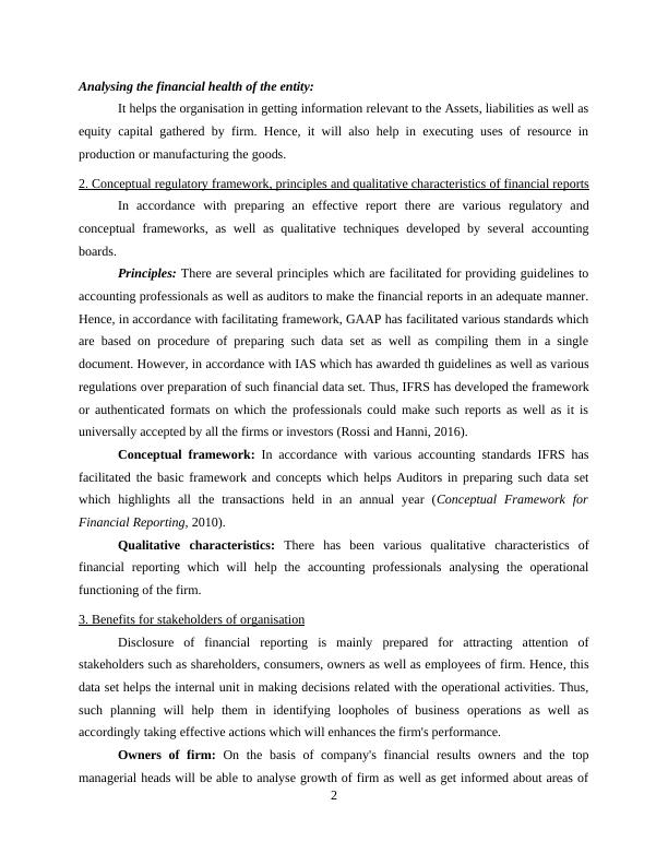 Financial Statements of Rita Plc : Report_4