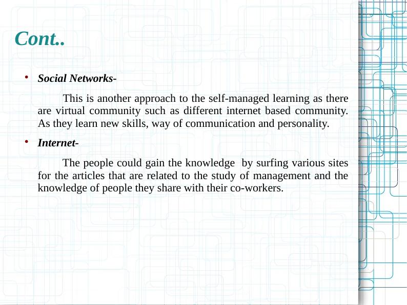 Approaches to Self-managed Learning and Lifelong Learning_3