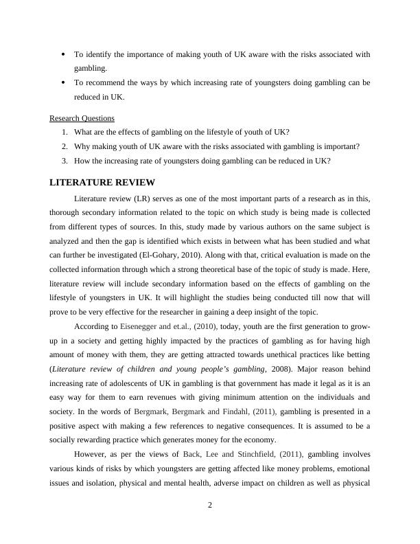 Concepts and Aspects of Gambling | Report_4