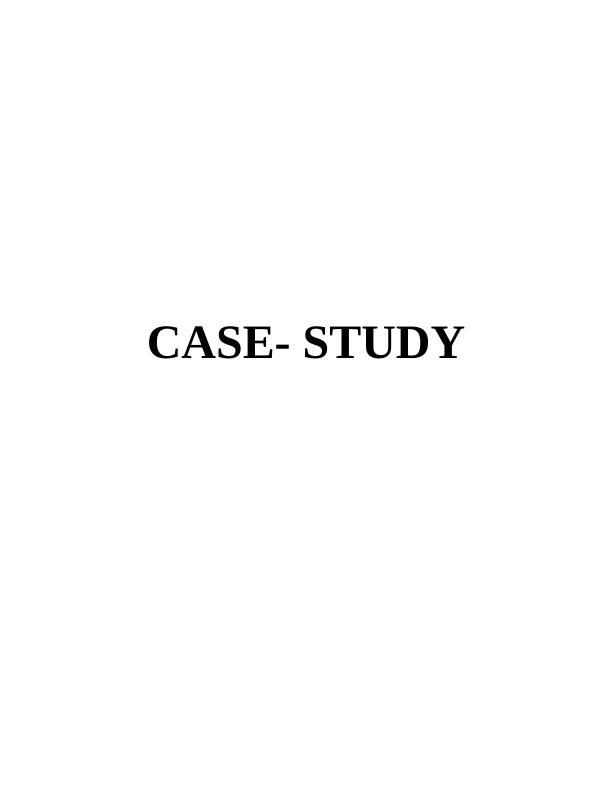 Nursing Case Study Assignment (Solved)_1
