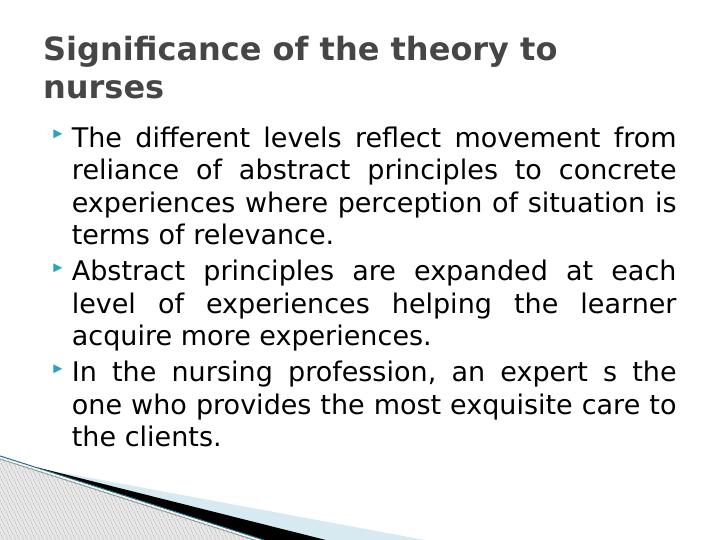 Discussion on Benner's Theory of Novice to Expert_3