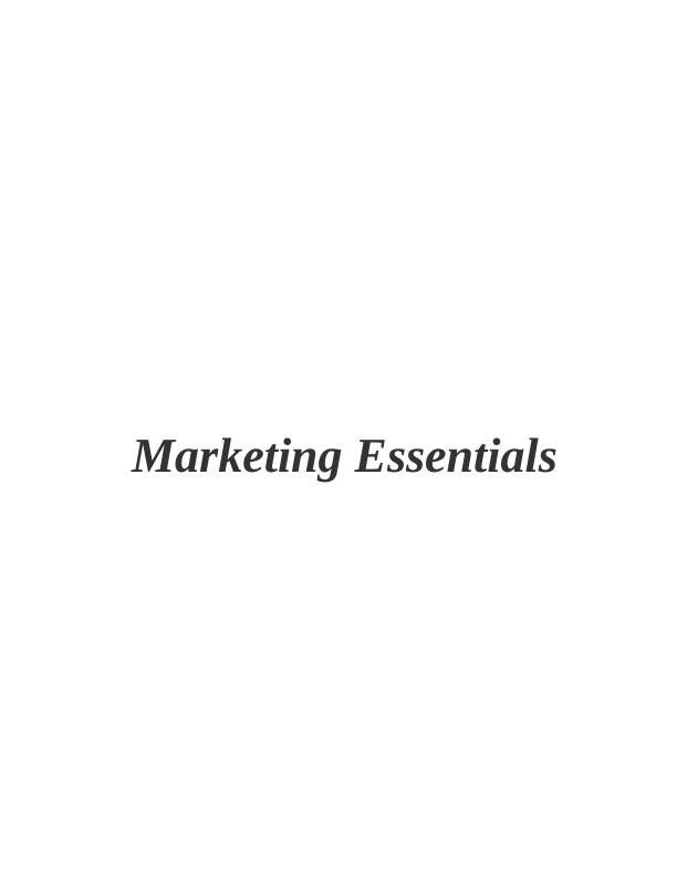 Roles and Responsibilities of Marketing Function in Organizational Context_1