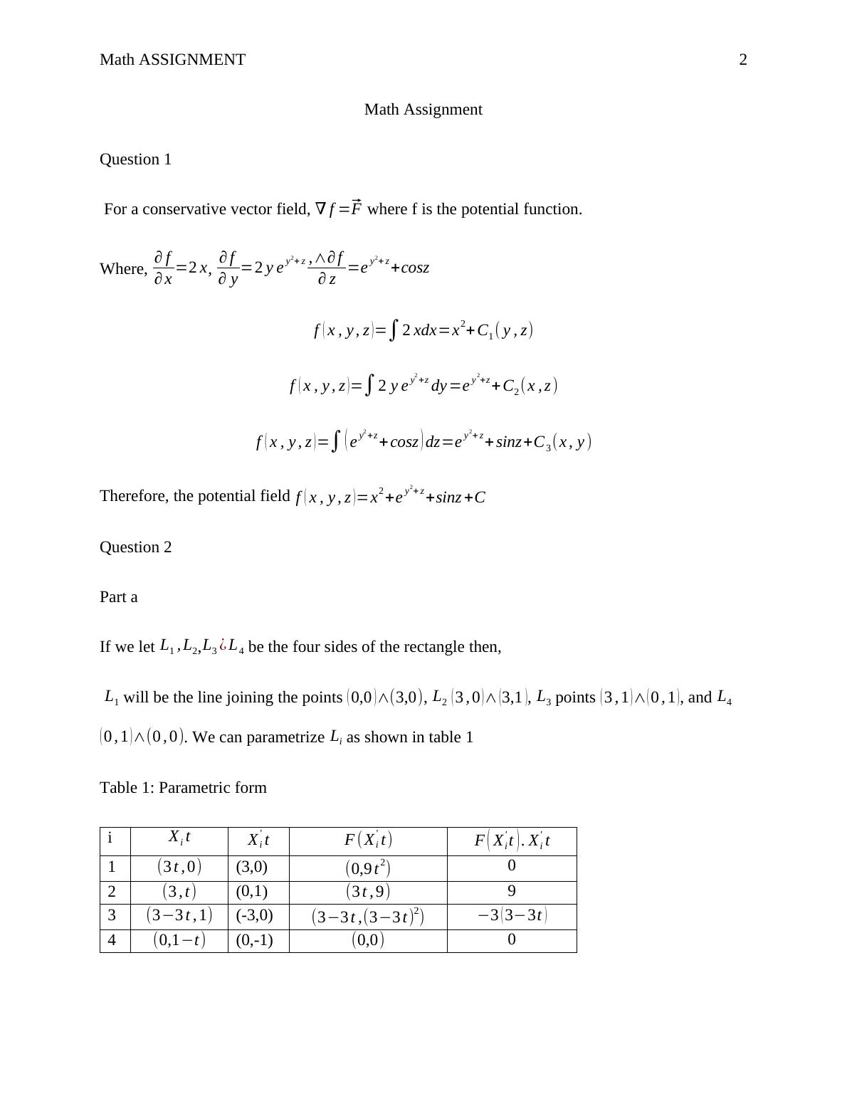 Math Assignment: Function_2
