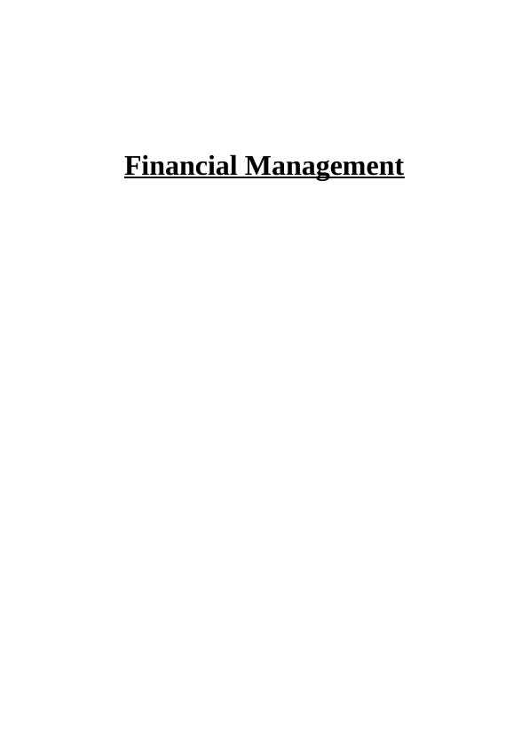 Valuation Methods in Financial Management_1