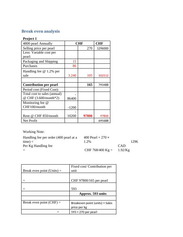 Profit and Loss Statement for First Year of Operations_4