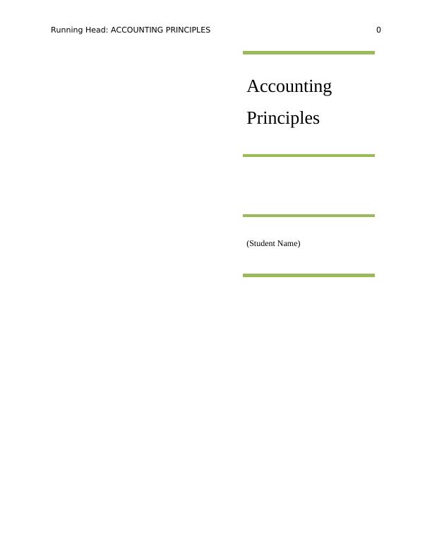 Accounting Principles Issues_1