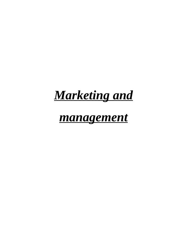 SWOT and PEST Analysis of Starbucks for Marketing Management_1