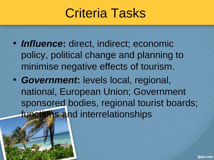 Government Influence on Travel and Tourism_2