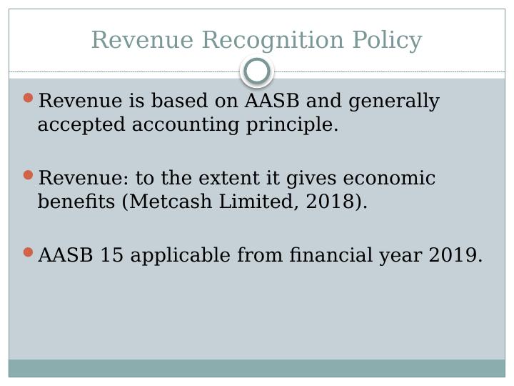Analysis of Metcash Limited: Revenue Recognition Policy, Valuation of Plant Property and Equipment, Auditors and Audit Firm, Sustainability Initiatives, Profitability, Leverage and Efficiency Ratios_3