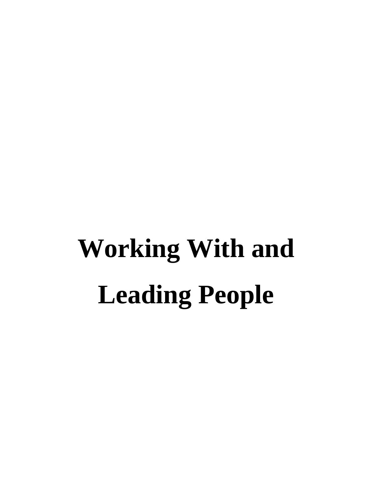 Working With and Leading People PDF_1