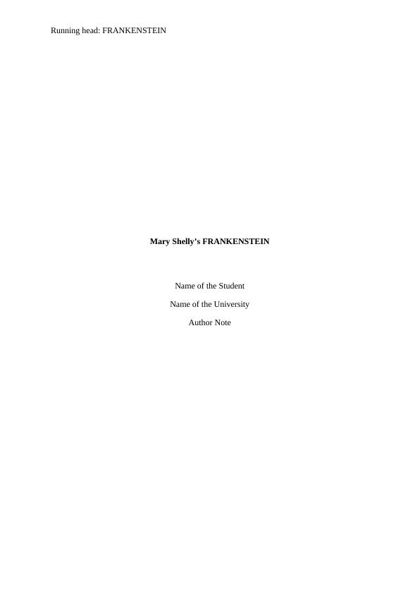 Frankenstein or The Modern Prometheus - PDF_1