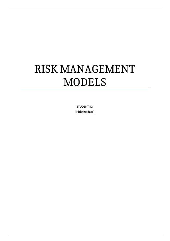 Risk Management Models PDF_1