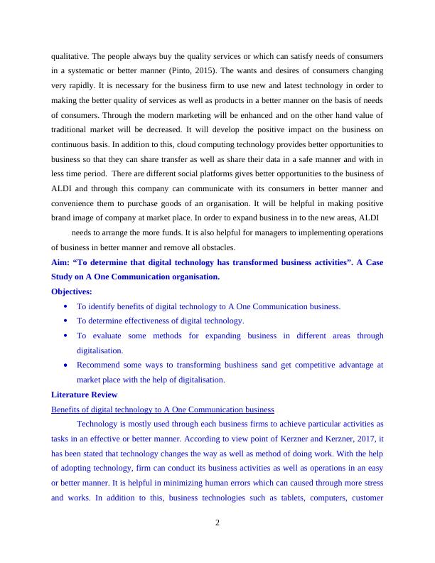 Managing Successful Business Project Report - A One Communication Company_4