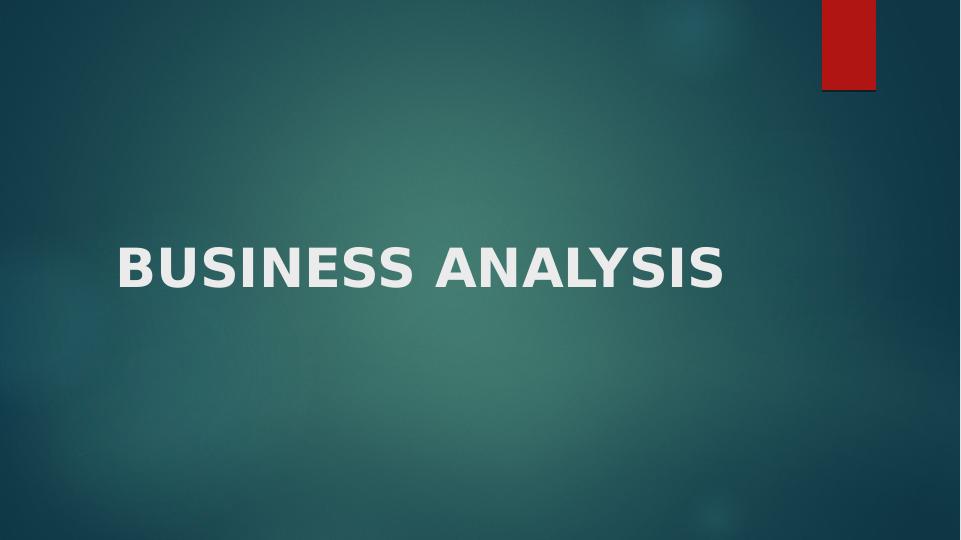 What is a Business Analysis and What does Business Analyst Do_1