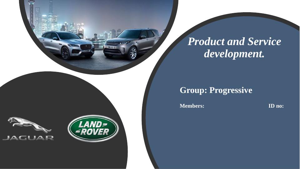 Product and Service Development_1