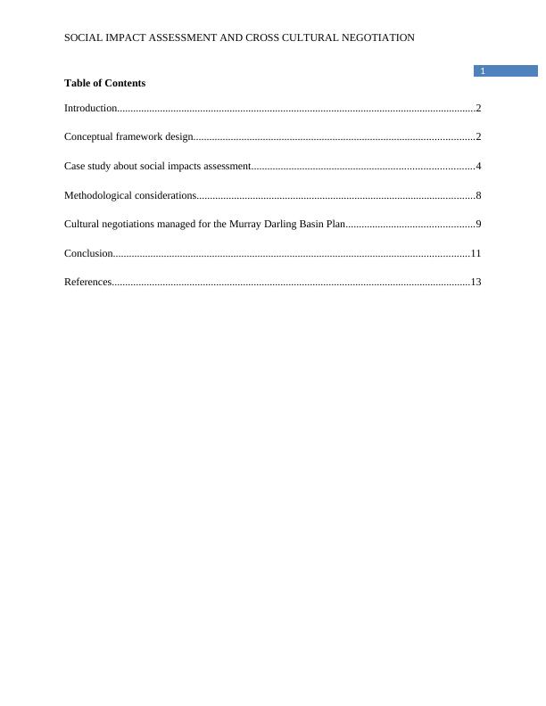 Social Impact Assessment and Cross Cultural Negotiation PDF_2