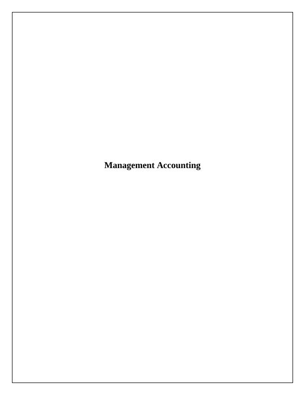 Management Accounting: Types, Methods, and Tools_1