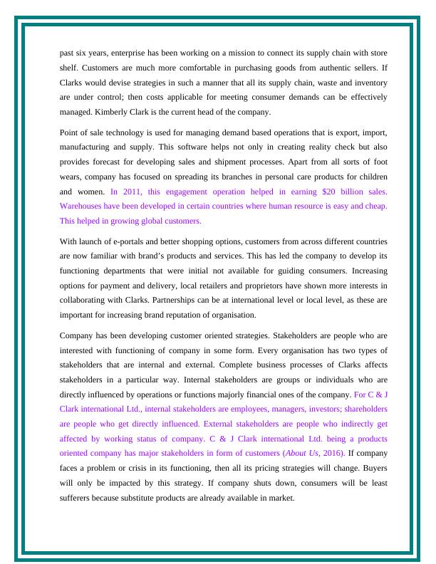 c & j clark international limited