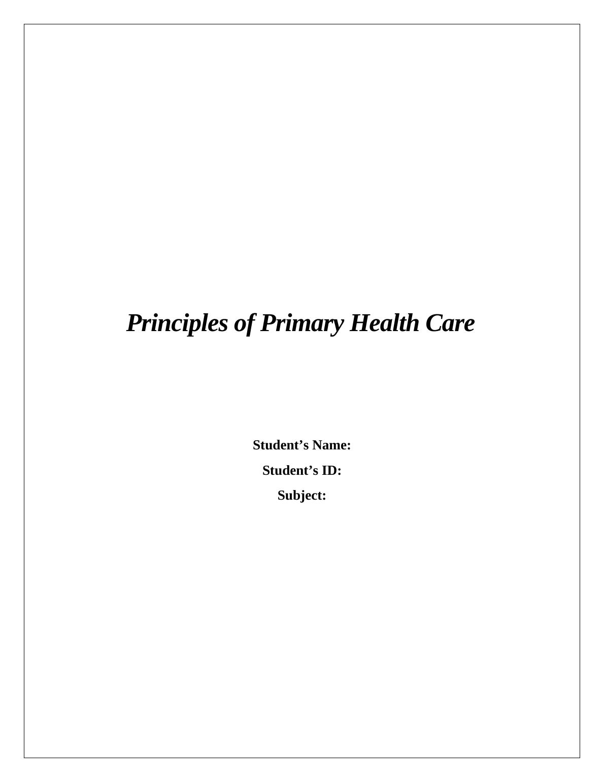 nurses role in health promotion essay