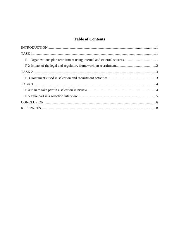 Recruitment and Selection Assignment Solution (Doc)_2