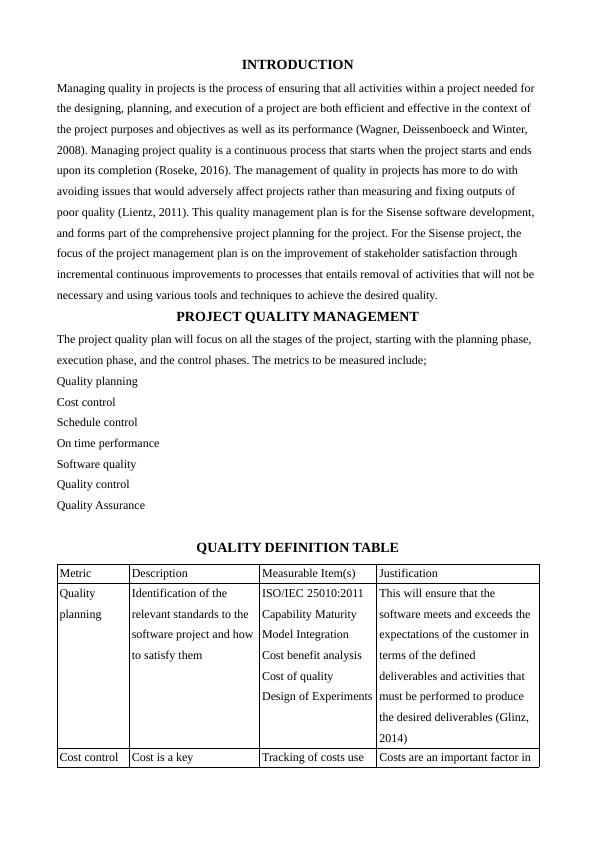 Project Management  :   Sample  Assignment_2