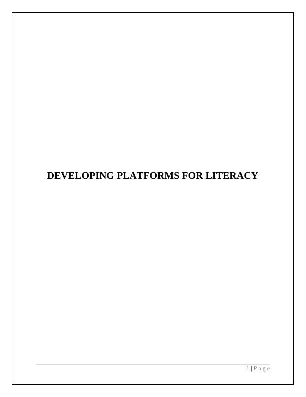Development Platforms for Literacy in Environmental Environments_1