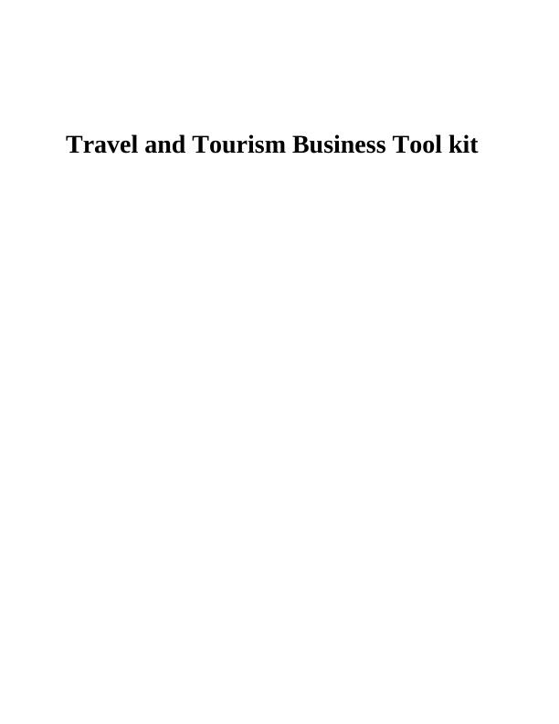 Travel and Tourism Business Tool kit_1